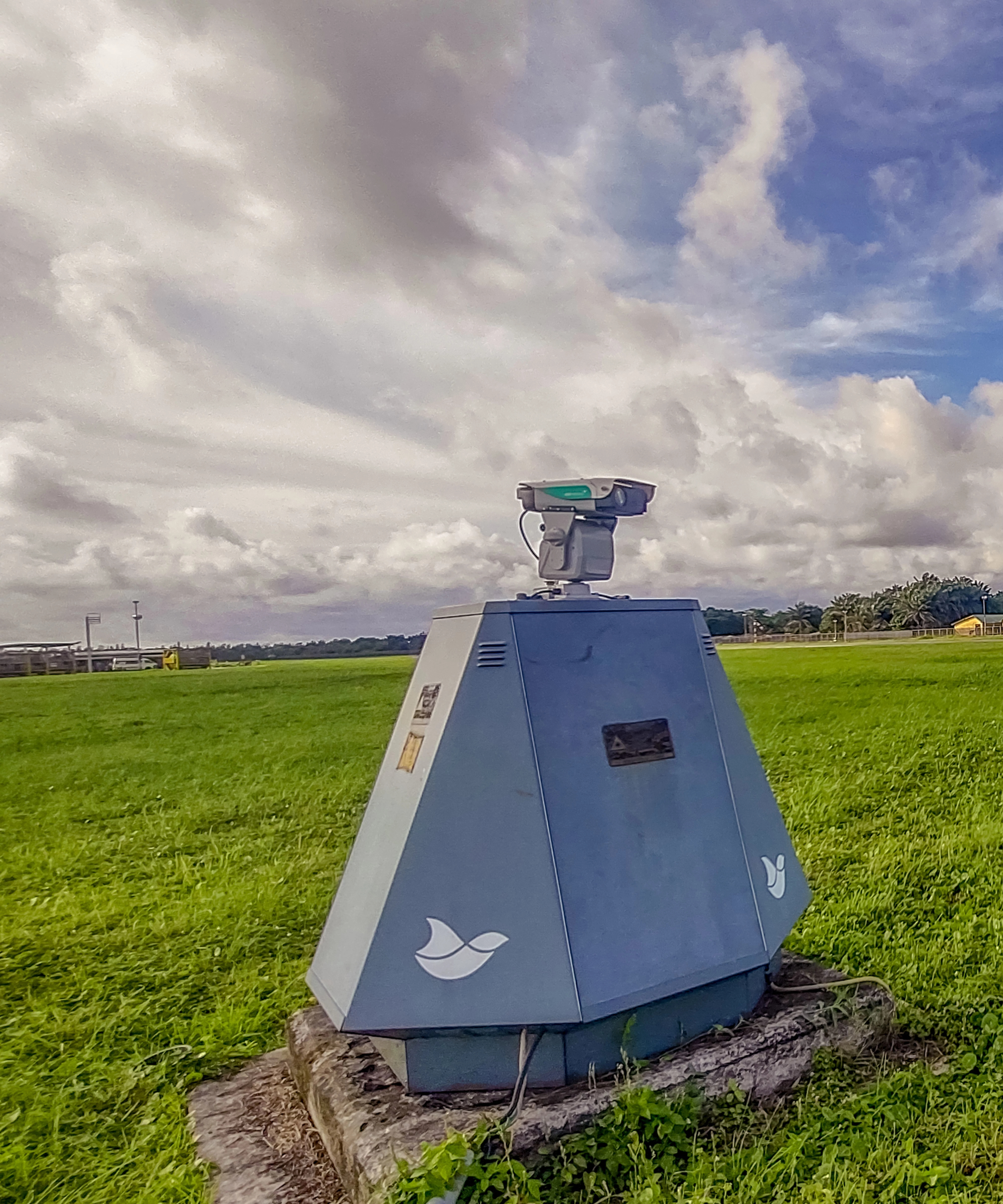 Autonomic Bird Control Unit installed at Escravos Chevron Nigeria